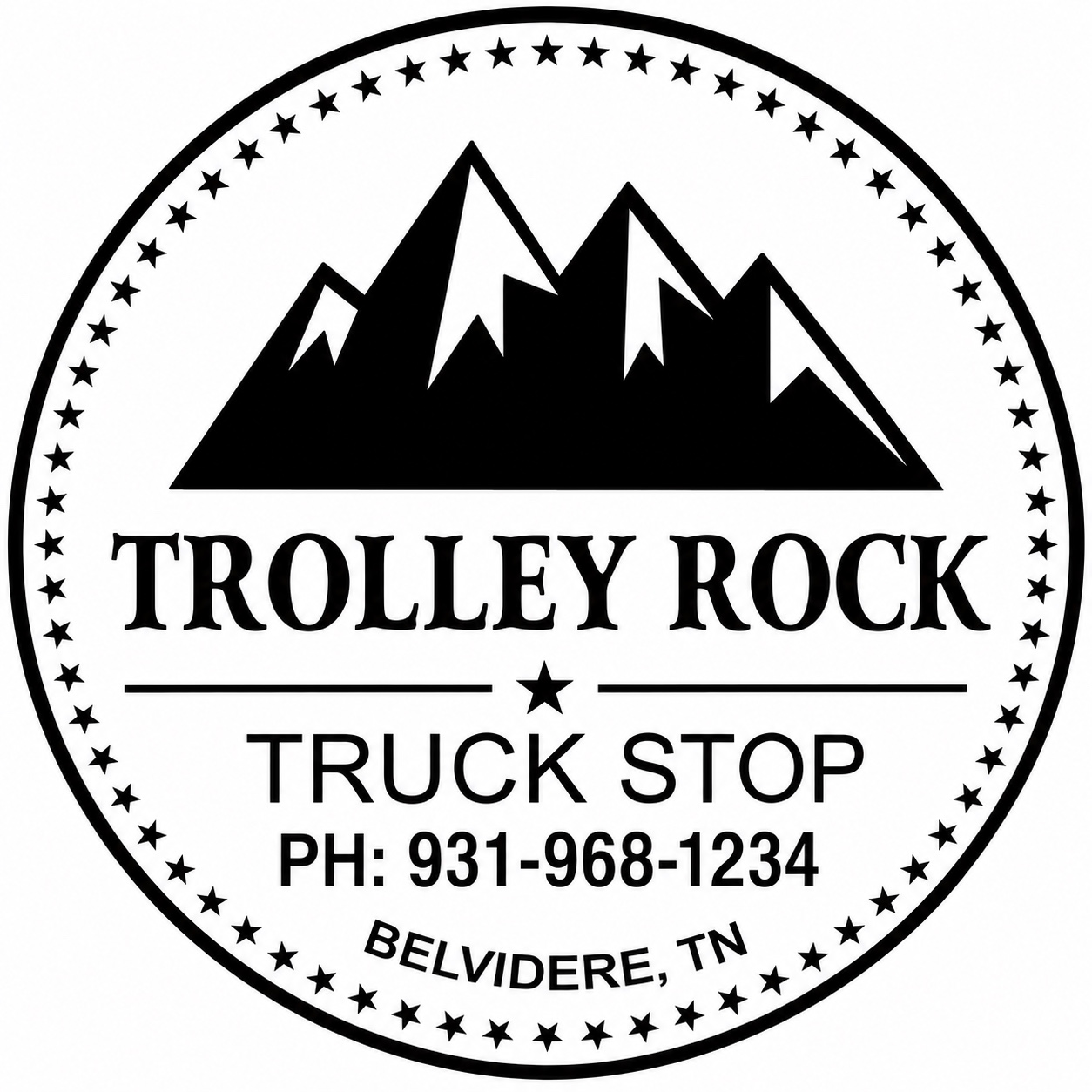 Trolley Rock Truck Stop — Belvidere, TN